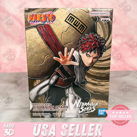 NARUTO VIBRATION STARS III (GAARA) GARA Figure 5.5" BANPRESTO Japan US SELLER - Picture 1 of 7